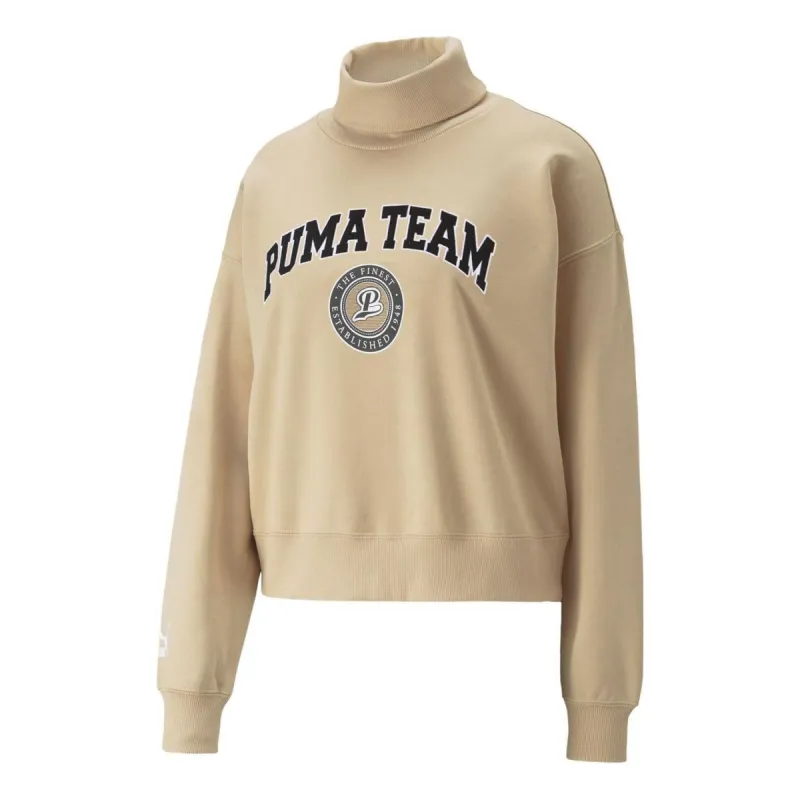 (WMNS) Puma Team Hoodie 'Beige' 539271-67 sold by KicksCrew