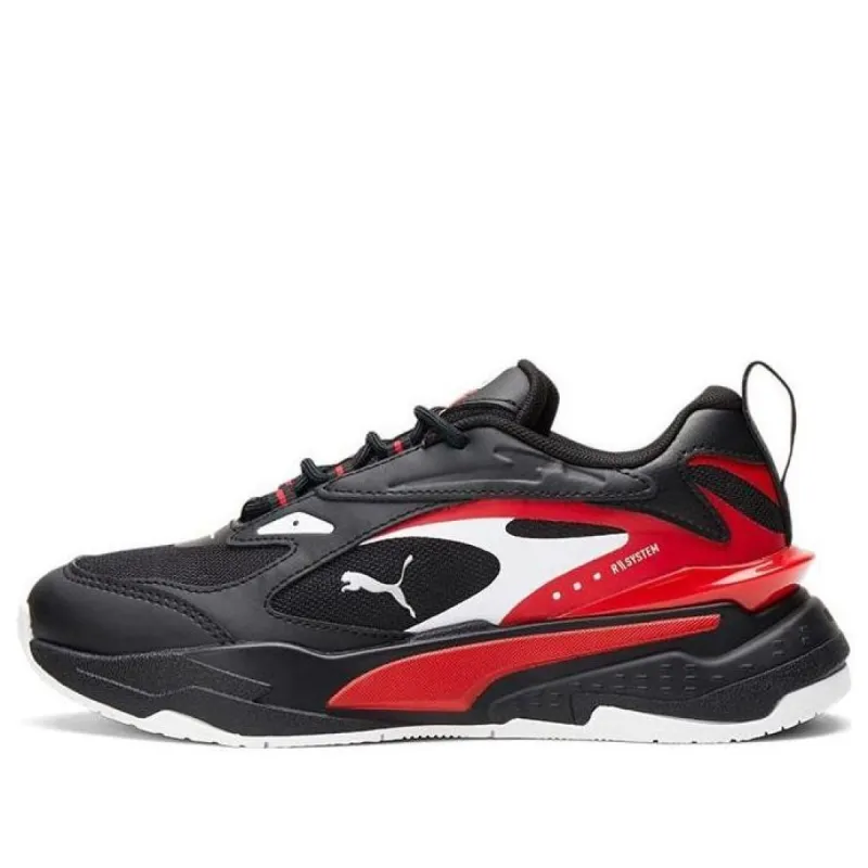(GS) Puma RS-Fast 'Black High Risk Red' 383205-01 sold by KicksCrew