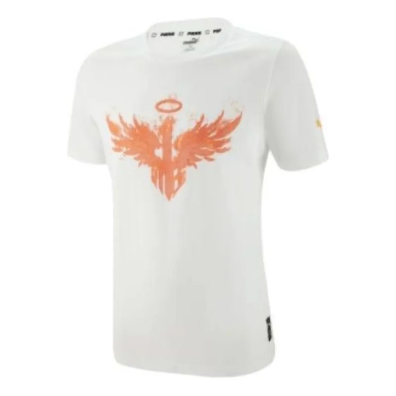 Puma X LaMelo Ball T-Shirt 'White' 539161-02 sold by KicksCrew