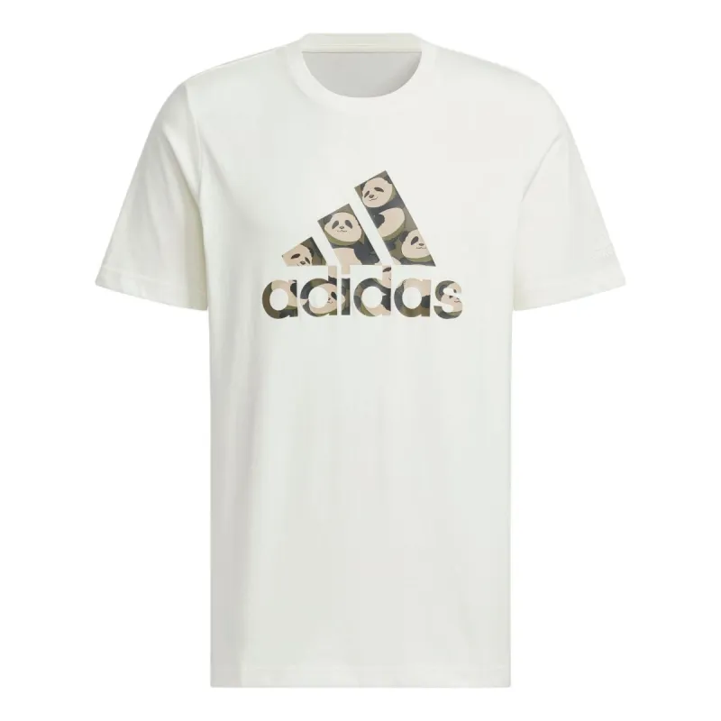 adidas China T-Shirt 'White Tan' JI6840 sold by KicksCrew