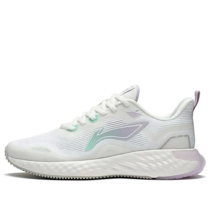 (WMNS) Li-Ning Chasing Cloud 'White Teal Purple' ARST012-1 made by KicksCrew