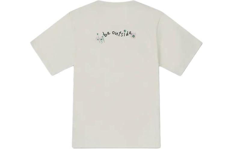 (WMNS) Converse Summer Verbiage T-Shirt 'White' 10027223-A01 sold by KicksCrew product image thumbnail 2