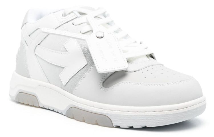 Off-White Out Of Office Low-Top Sneaker 'White Grey' OMIA189S23LEA0020501 sold by KicksCrew product image thumbnail 2