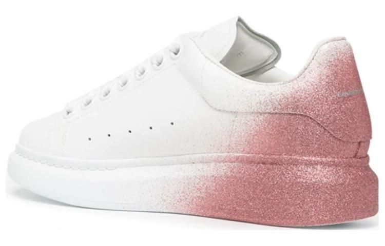 (WMNS) Alexander McQueen Oversized Sneakers 'White Pink' 685672WIB9M9287 sold by KicksCrew product image thumbnail 4