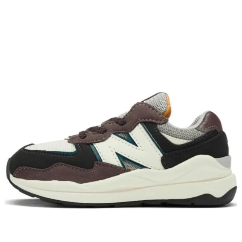 (PS) New Balance 57/40 Running Shoes 'Brown White Black' PV5740MA sold by KicksCrew