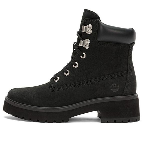 (WMNS) Timberland Carnaby Cool 6 Inch Boots 'Black Nubuck' A5NYYW sold by KicksCrew