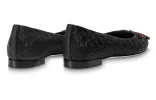 (WMNS) LOUIS VUITTON LV Nina Flat Ballerina Shoes 'Black Monogram' 1ABHB3 sold by KicksCrew