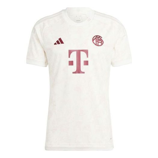 Adidas FC Bayern 23/24 Third Jerseys 'White Red' HR3725 sold by KicksCrew