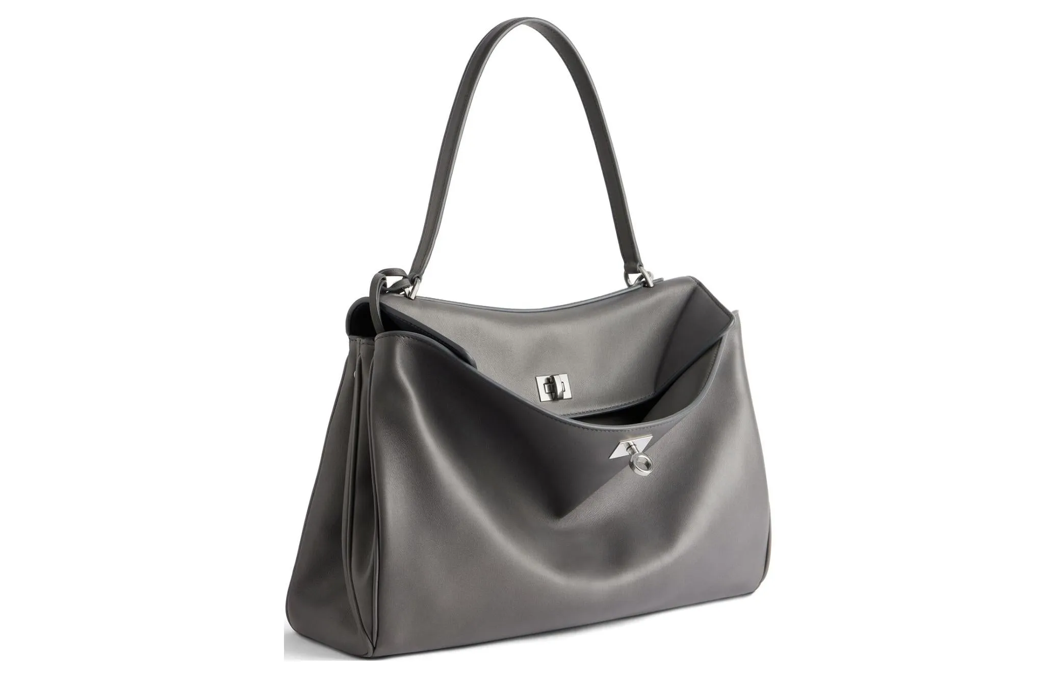 (WMNS) Balenciaga Rodeo Medium Handbag 'Grey' 7897722AA4U1239 sold by KicksCrew product image thumbnail 2