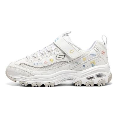 (GS) Skechers DLITES 1.0 'White' 319020L-WHT sold by KicksCrew