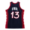 Mitchell & Ness Team USA 1996-97 Jerseys 'Shaquille O'Neal 13' AJY4SB19059-USANAVY96SON sold by KicksCrew