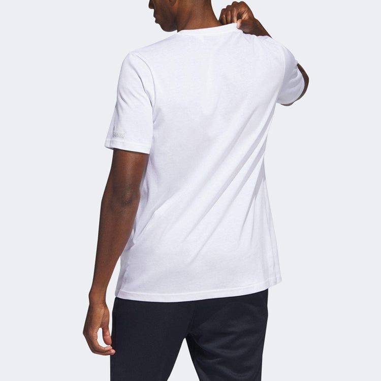 adidas AEROREADY Training Logo Graphic Short Sleeve T-shirt 'White' H44740 sold by KicksCrew product image thumbnail 3