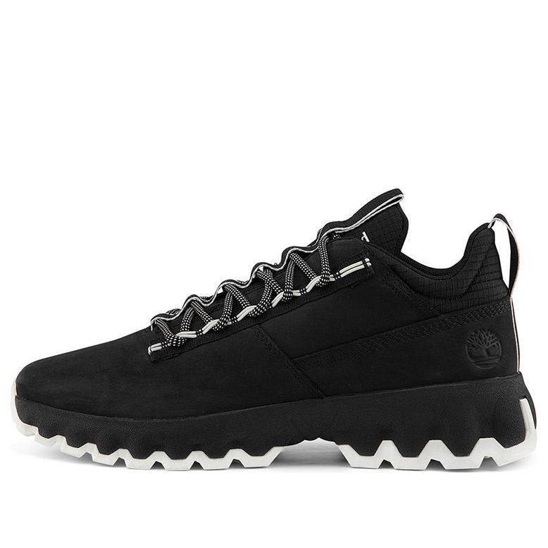 Timberland Greenstride Edge Low Sneakers 'Black Nubuck' A2KSFW sold by KicksCrew