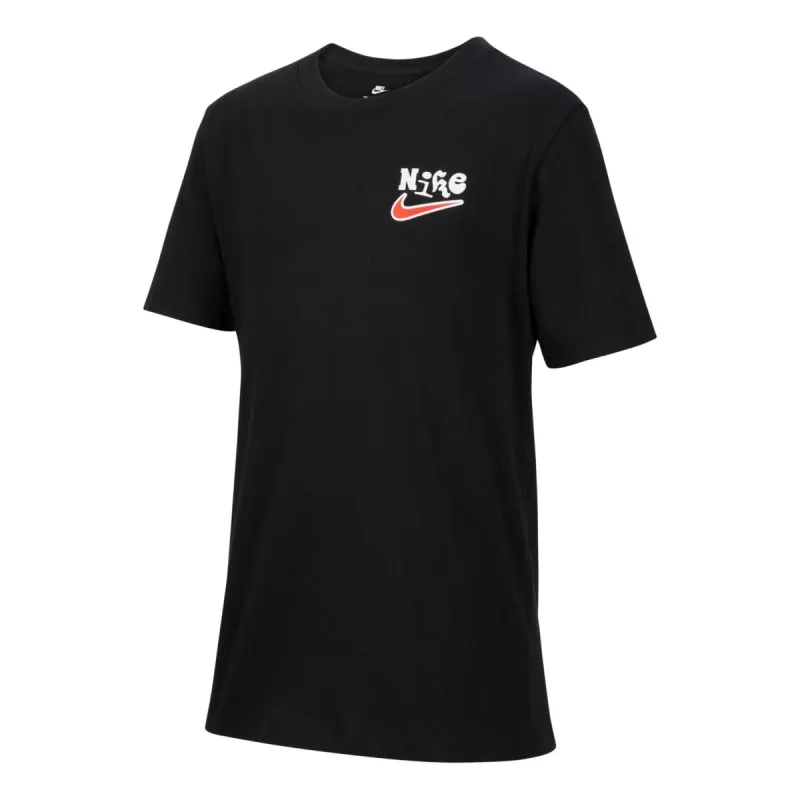 (GS) Nike Sportswear Graphic T-Shirt 'Black' FZ5169-010 sold by KicksCrew
