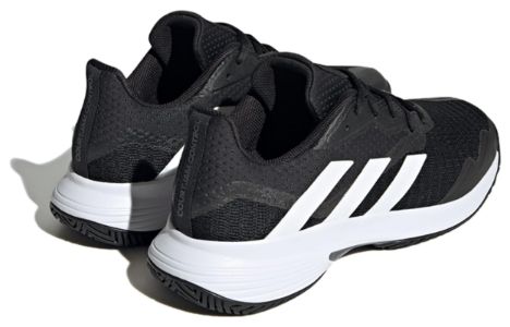adidas CourtJam Control Tennis Shoes 'Black White' ID1535 sold by KicksCrew