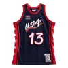 Mitchell & Ness Team USA 1996-97 Jerseys 'Shaquille O'Neal 13' AJY4SB19059-USANAVY96SON sold by KicksCrew