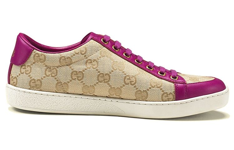 (WMNS) Gucci Brooklyn GG Supreme Low 'Beige New Rosette' 338883-TAZ0-9766 sold by KicksCrew product image thumbnail 2