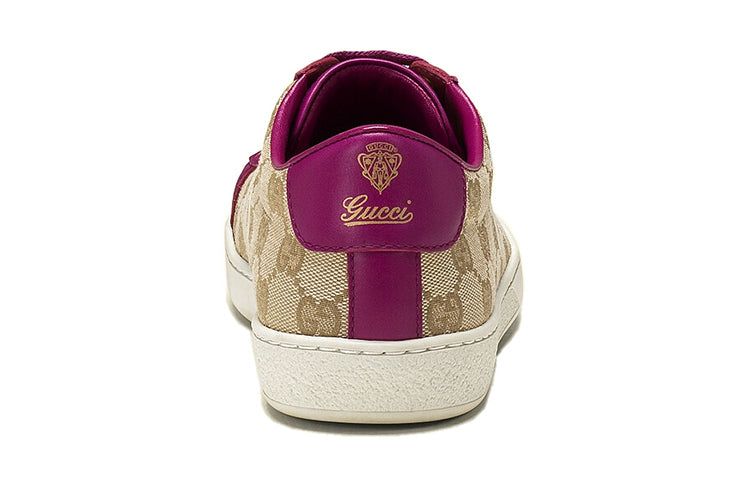 (WMNS) Gucci Brooklyn GG Supreme Low 'Beige New Rosette' 338883-TAZ0-9766 sold by KicksCrew product image thumbnail 4