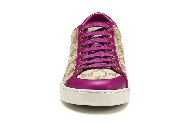 (WMNS) Gucci Brooklyn GG Supreme Low 'Beige New Rosette' 338883-TAZ0-9766 sold by KicksCrew product image thumbnail 3