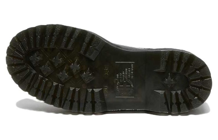 Dr. Martens 2976 Max Distressed Patent Chelsea Platform Boots 'Black' 27796001 sold by KicksCrew product image thumbnail 6