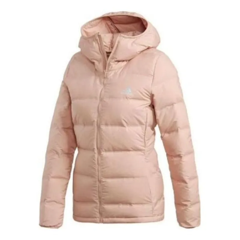 (WMNS) adidas Helionic Down Jacket Asia Sizing 'Black' CZ2314 sold by KicksCrew