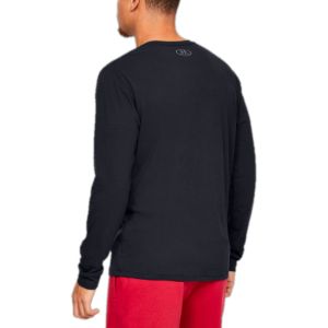 Under Armour Sportstyle Left Chest Long Sleeve T-shirt 'Black' 1329585-001 sold by KicksCrew