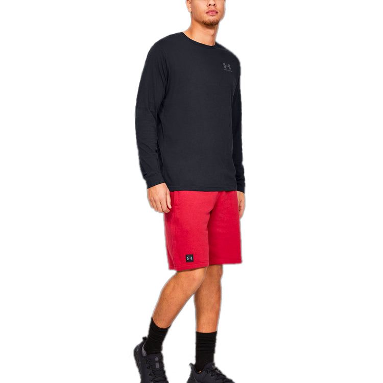 Under Armour Sportstyle Left Chest Long Sleeve T-shirt 'Black' 1329585-001 sold by KicksCrew product image thumbnail 5