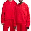 Nike x Jacquemus Swoosh Hoodie 'Red' FJ3482-657 sold by KicksCrew