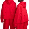Nike x Jacquemus Swoosh Hoodie 'Red' FJ3482-657 sold by KicksCrew