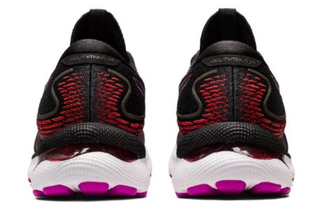 (WMNS) ASICS Gel-Nimbus 24 Wide 'Black Orchid' 1012B199-004 sold by KicksCrew