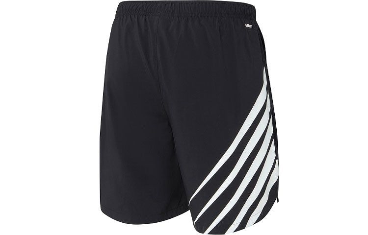 New Balance Logo Shorts 'Black' AMS01226-BK sold by KicksCrew product image thumbnail 2
