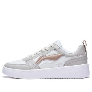 (WMNS) Li-Ning Yuanbao 'White Grey' AGCT340-3 sold by KicksCrew