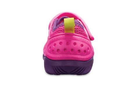 (GS) Crocs Swiftwater Sneakers 'Pink Purple' 204989-6L0 sold by KicksCrew