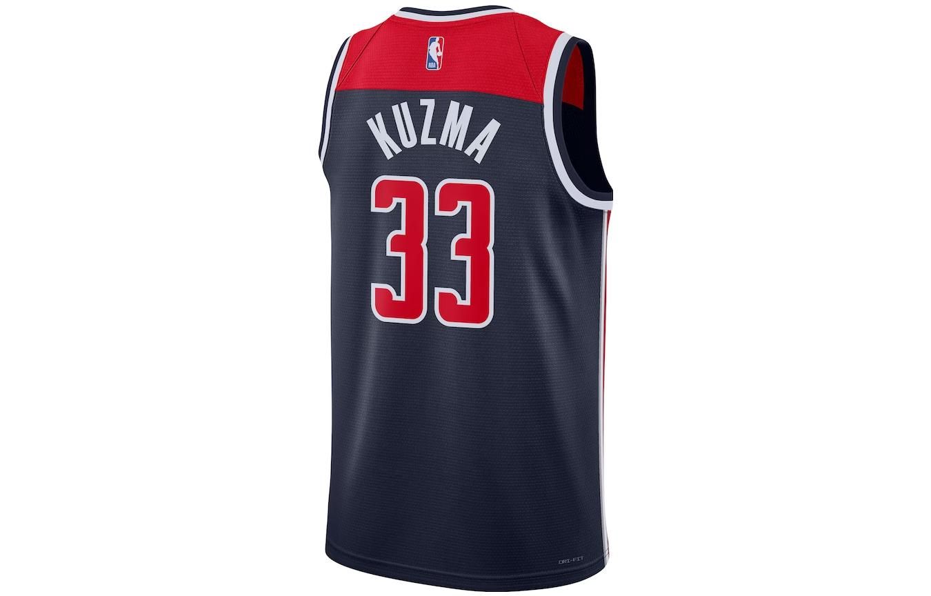 Air Jordan x NBA Washington Wizards Statement Edition Swingman Jersey 'Kyle Kuzma' DO9546-420 sold by KicksCrew product image thumbnail 2