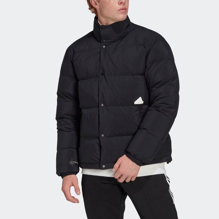 Adidas Sportswear Padded Down Puffer Jacket 'Black' HG2065 sold by KicksCrew product image thumbnail 2