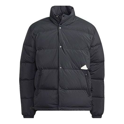 Adidas Sportswear Padded Down Puffer Jacket 'Black' HG2065 sold by KicksCrew