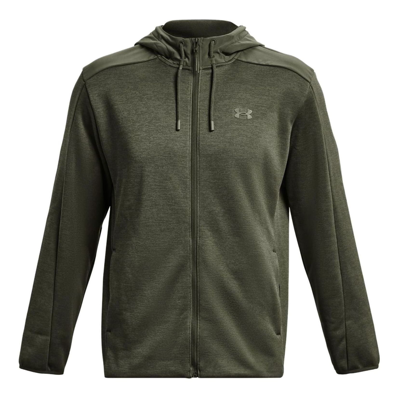 Under Armour Essential Swacket Hoodie Jacket 'Dark Green' 1378824-390 sold by KicksCrew