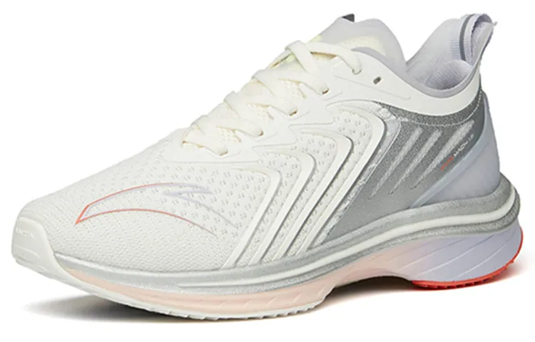(WMNS) ANTA Mach 1 Run Series 'White Silver Grey' 122135562-3 sold by KicksCrew product image thumbnail 3