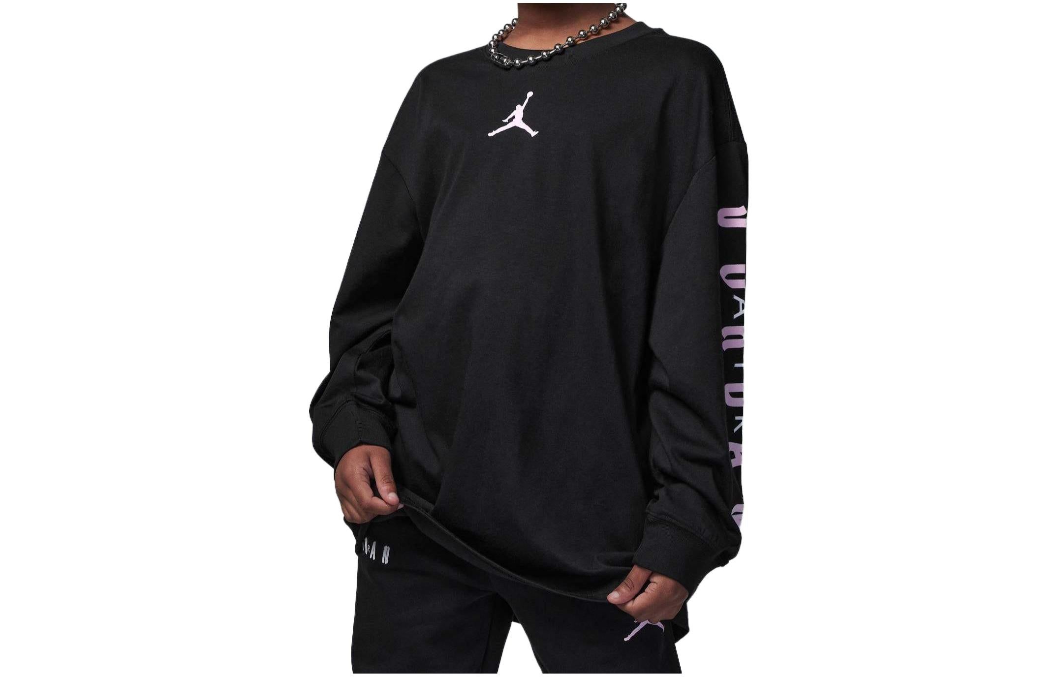 (GS) Air Jordan Jumpman Soft Touch T-shirt 'Black' FV5886-010 sold by KicksCrew product image thumbnail 2