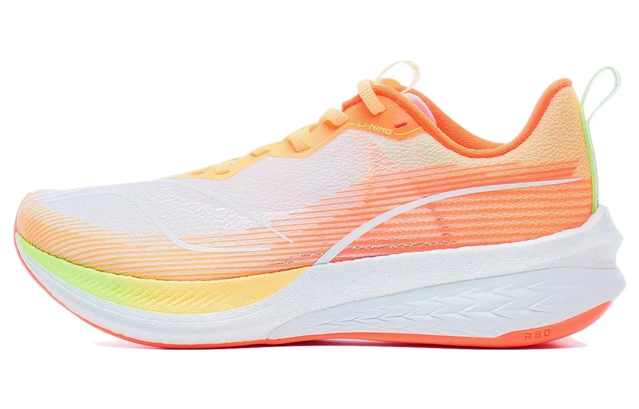 (WMNS) Li-Ning Rough Rabbit 7 'White Neon Orange' ARMT044-6 sold by KicksCrew product image thumbnail 2
