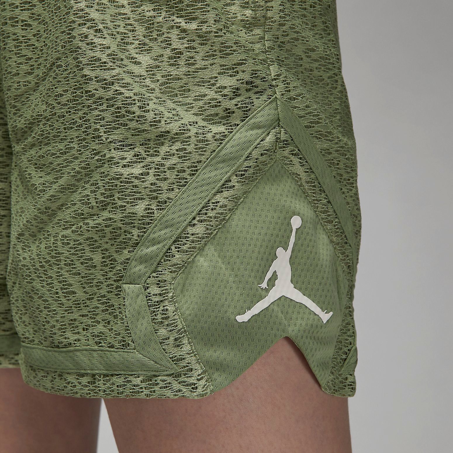 (WMNS) Air Jordan Sport Diamond Shorts 'Oil Green' DZ3220-386 sold by KicksCrew product image thumbnail 5