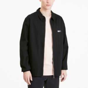 Puma Nu-tility Logo Jacket 'Black' 582702-01 sold by KicksCrew