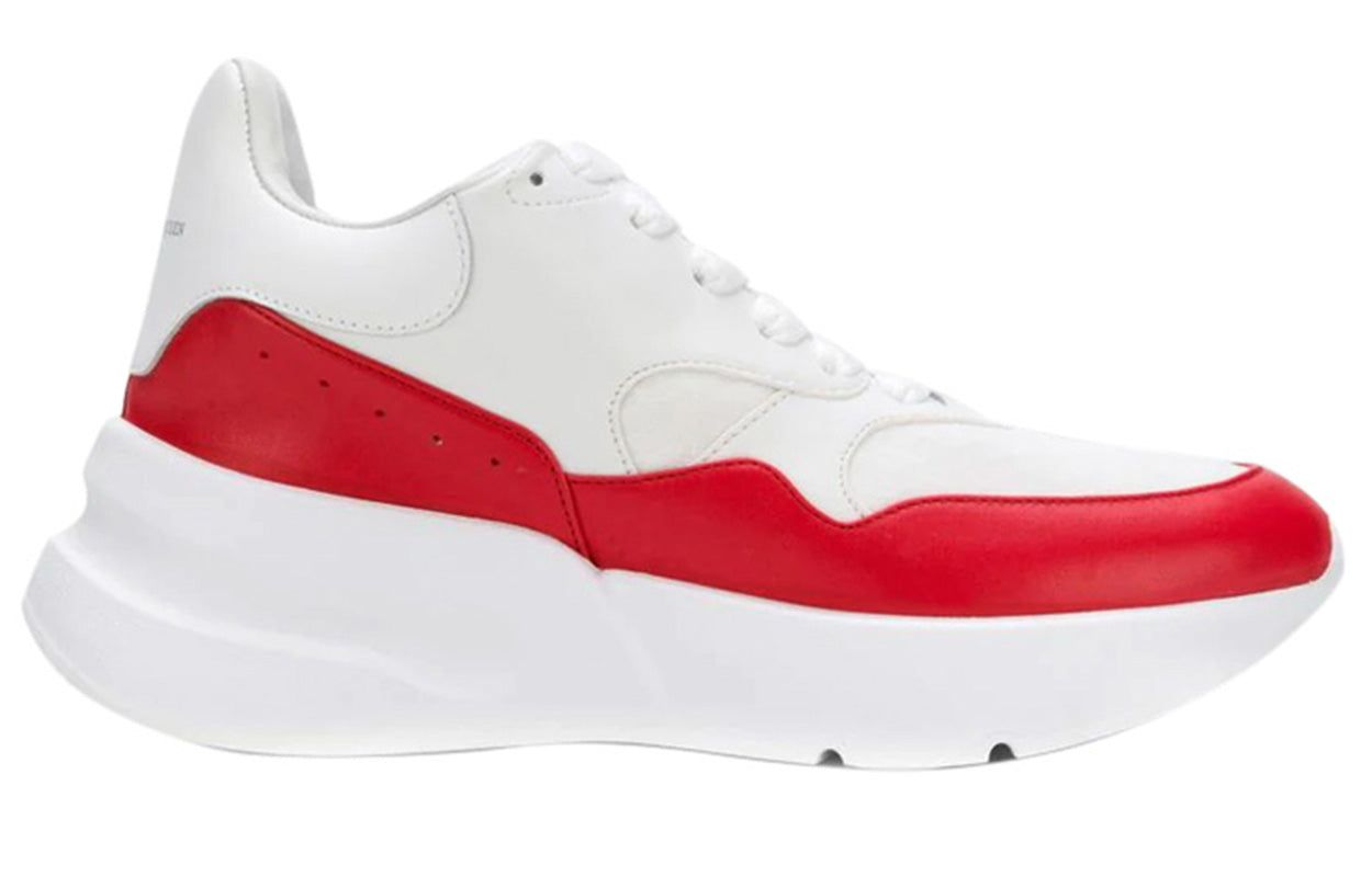 (WMNS) Alexander McQueen Oversized Runner in Nappa Calf Leather 'White Red' 533710WHT999092 sold by KicksCrew product image thumbnail 2