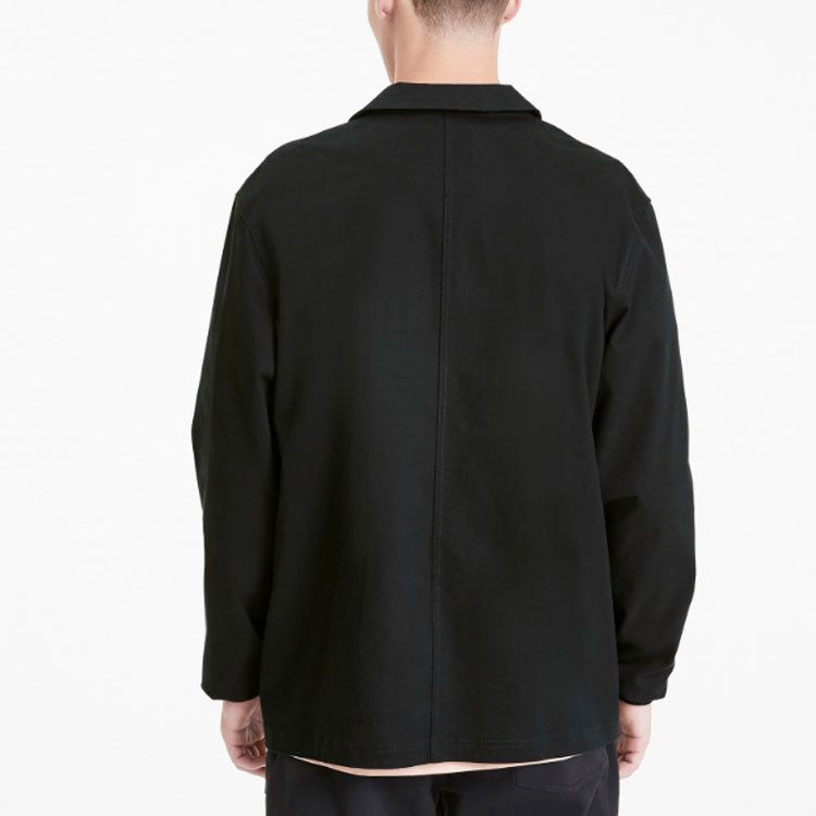 Puma Nu-tility Logo Jacket 'Black' 582702-01 sold by KicksCrew product image thumbnail 4