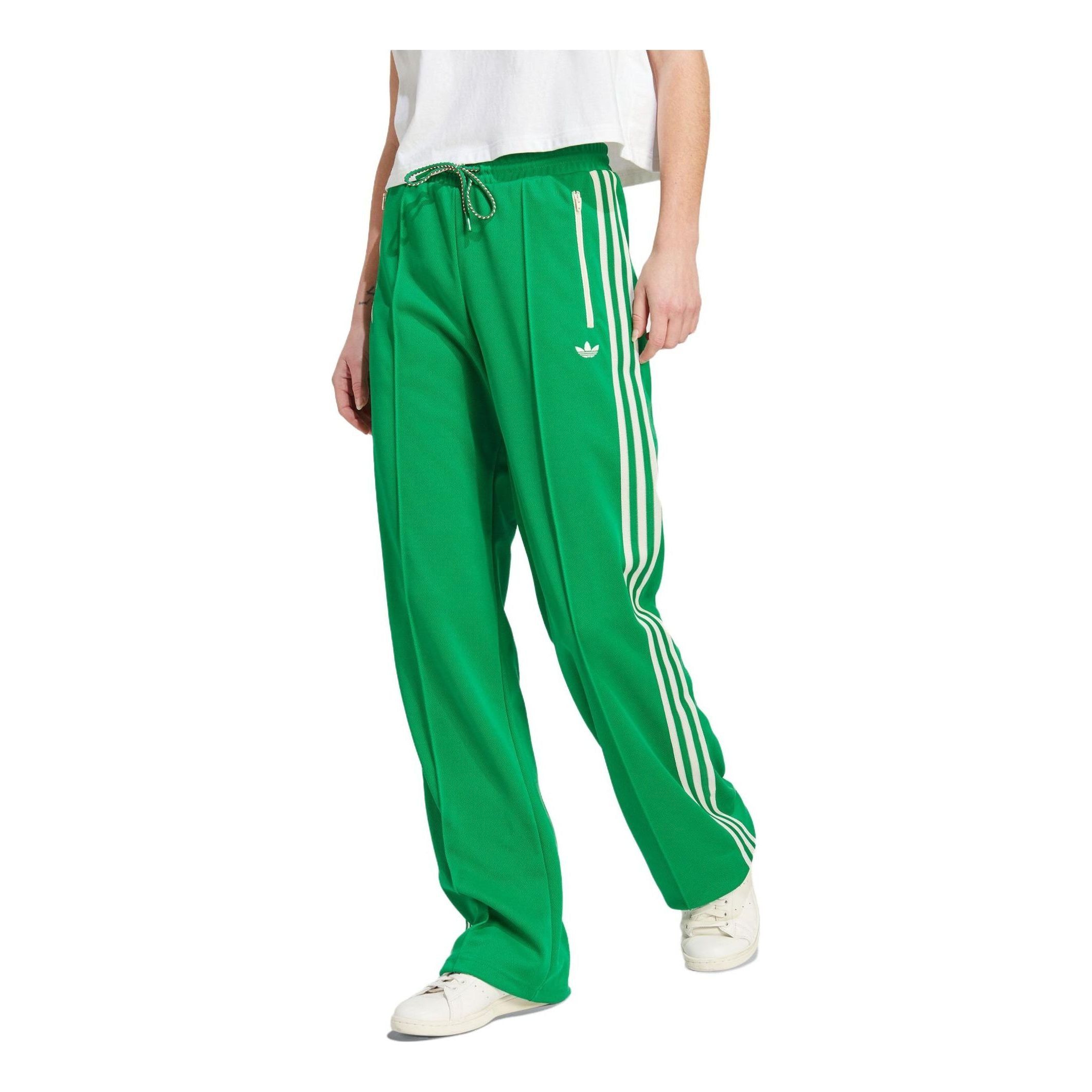 (WMNS) adidas Adicolor 70s Montreal Track Pants 'Green' IK7878 sold by KicksCrew
