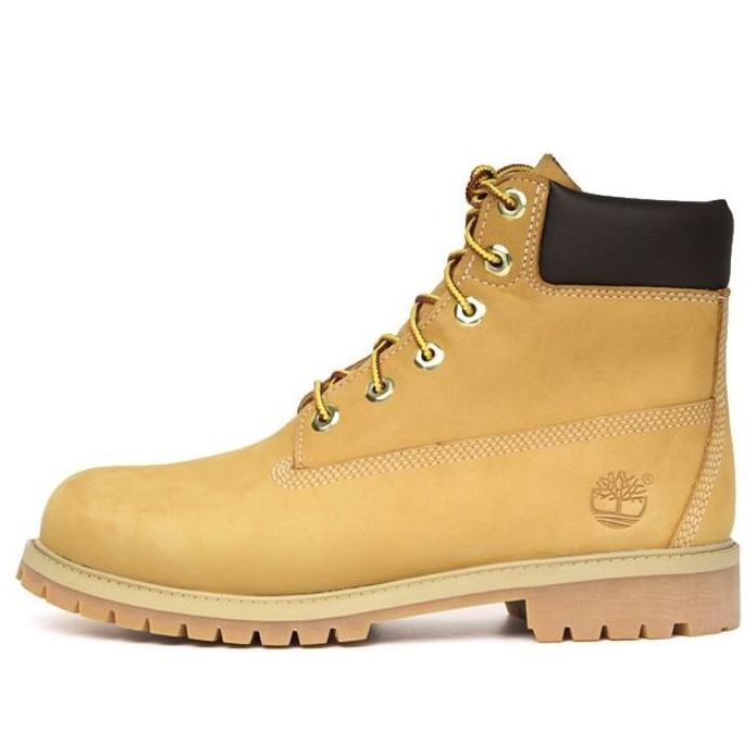 (GS) Timberland Premium Waterproof Boots 'Yellow' 12909W sold by KicksCrew