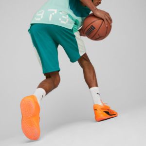 Puma Training Basketball Shorts 'Teal' 848944-14 sold by KicksCrew