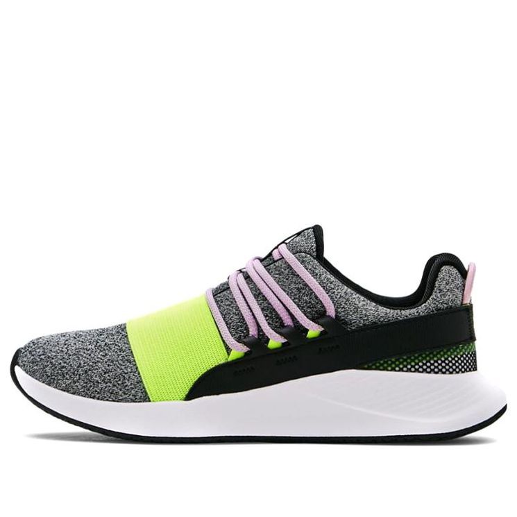 (WMNS) Under Armour Charged Breathe Lace 'Black Violet Green' 3024801-001 sold by KicksCrew