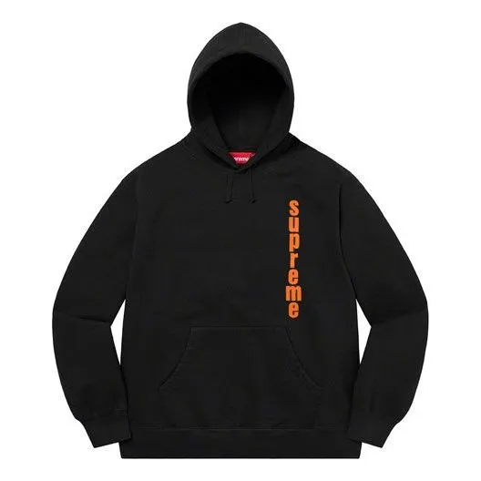 Supreme Invert Hooded Sweatshirt 'Black Orange Blue White' SUP-SS21-664 sold by KicksCrew