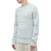 A-COLD-WALL* Chain Jacquard Knit Sweaters 'Ice Grey' ACWMK031IC-GRY sold by KicksCrew